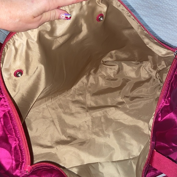 Like new Coach Getaway Signature Nylon Packable Weekender in Hot Pink - Picture 11 of 14